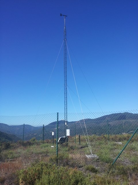 estación meteorolóxica courel en folgoso do courel