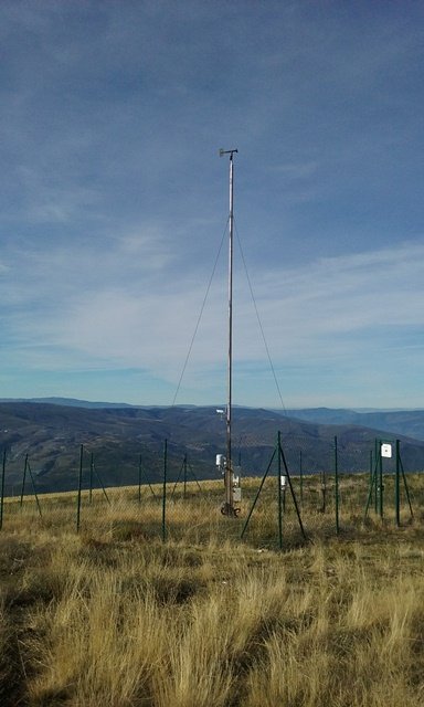 estación meteorolóxica de lardeira en carballeda de valdeorras