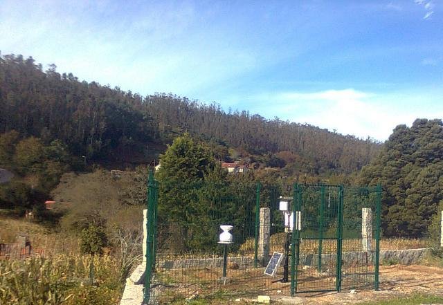 estación meteorolóxica de armenteira en meis