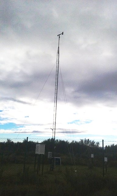 estación meteorolóxica alto do rodicio en maceda