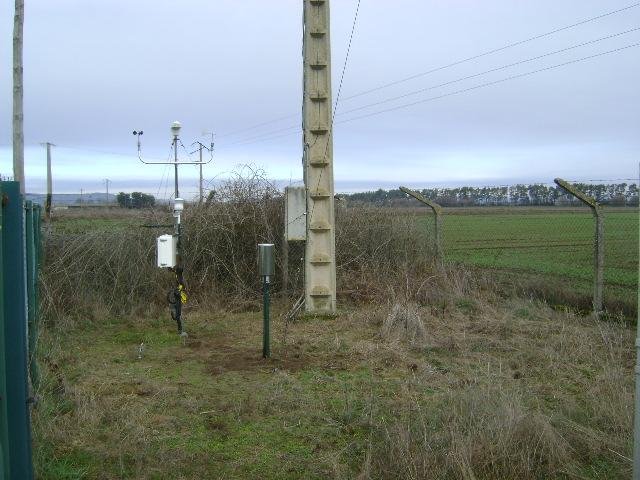 estación meteorolóxica de xinzo en xinzo de limia
