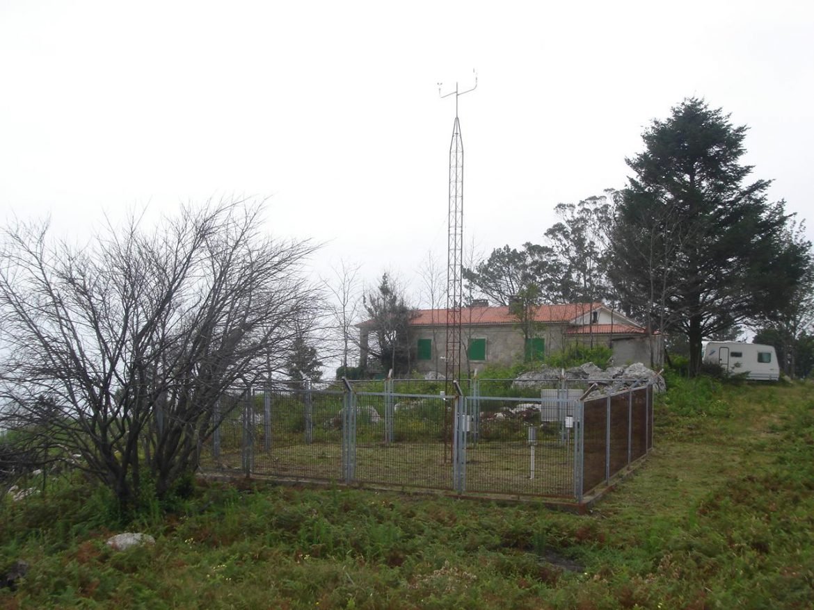 estación meteorolóxica do castrove en poio
