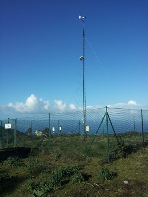 estación meteorolóxica de castro vicaludo en oia